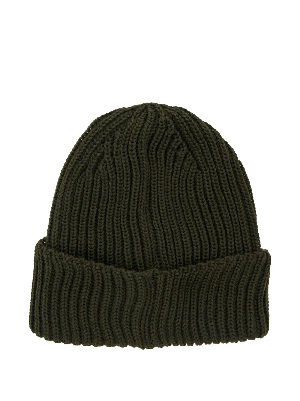 C.P. Company Geribbelde muts met goggle-detail Groen