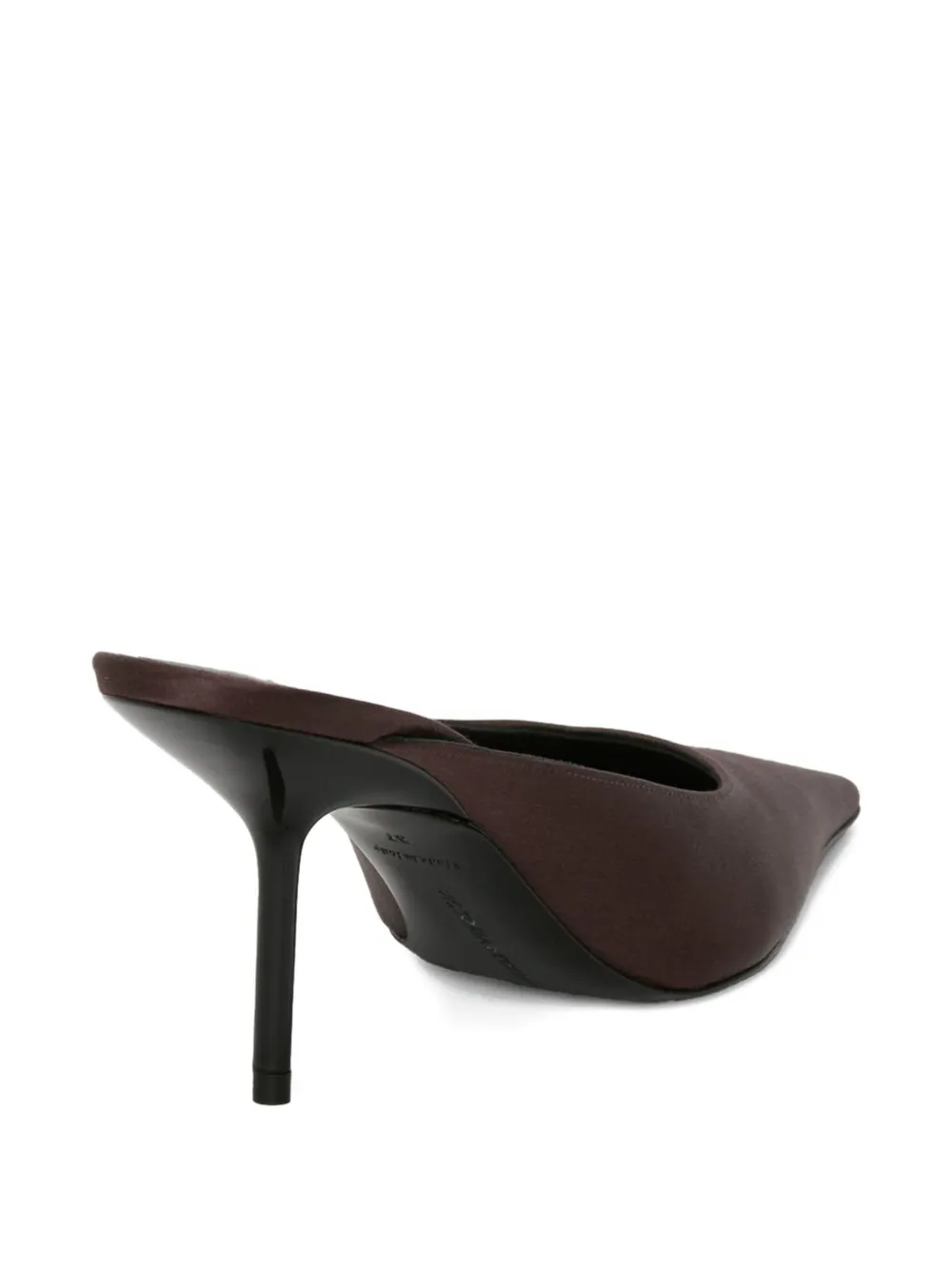 Victoria Beckham 75mm Sloan pointed-toe stiletto mules Bruin