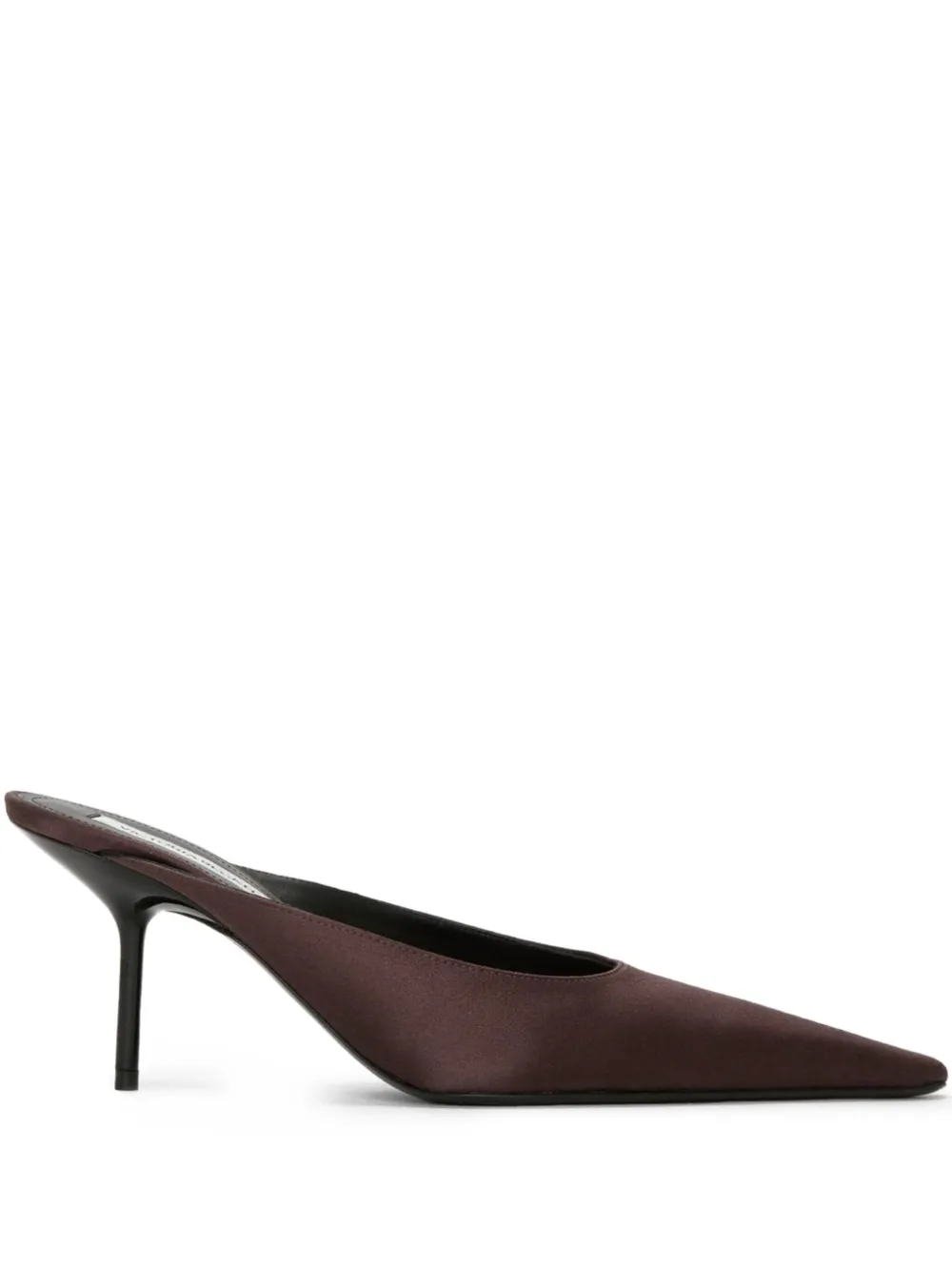 Victoria Beckham 75mm Sloan pointed-toe stiletto mules Bruin
