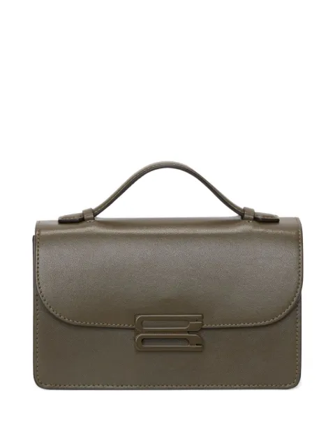 Victoria Beckham mini Dorian top-handle clasp satchel bag