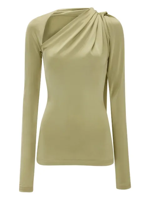 Victoria Beckham draped-neck top