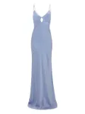 Victoria Beckham cut-out cami-straps dress - Blue