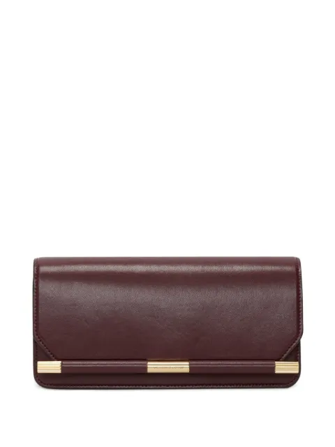 Victoria Beckham 202 leather bar-detail clutch bag