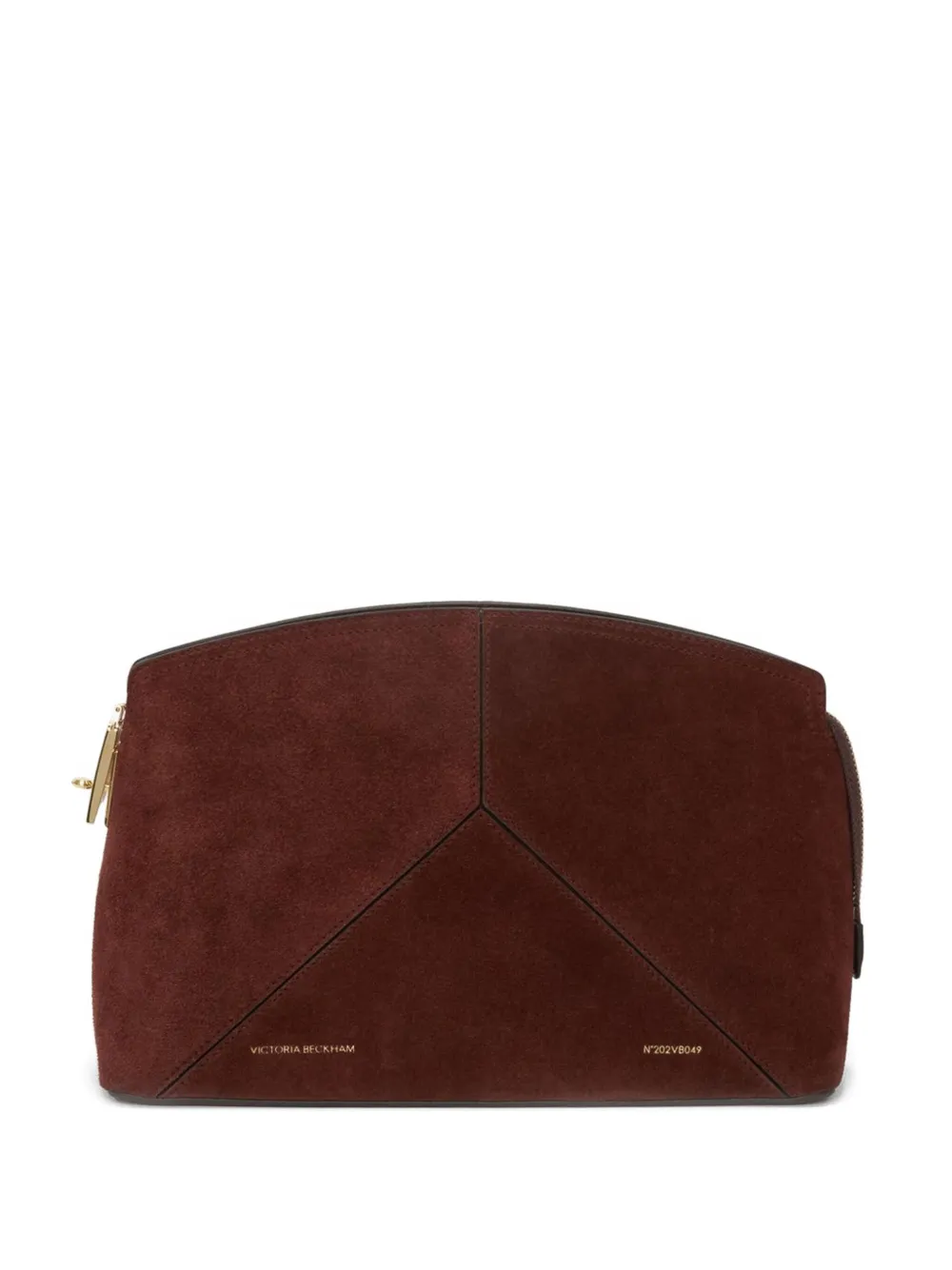 Victoria Beckham Victoria clutch bag Bruin