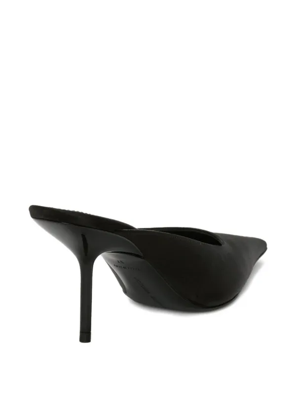 Victoria Beckham 75mm Sloan pointed-toe Stiletto Mules Black