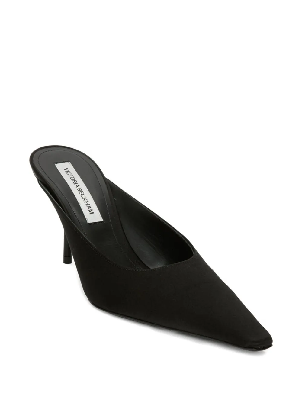 Victoria Beckham 75mm Sloan pointed-toe stiletto mules Black