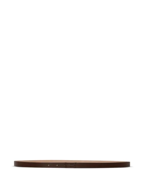 Victoria Beckham logo-buckle leather belt