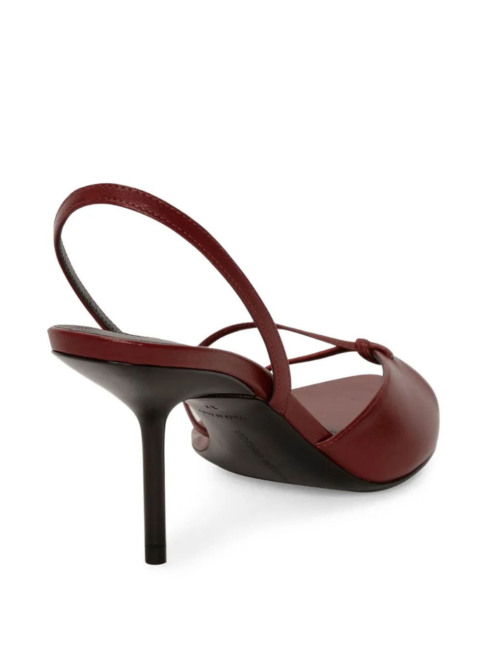 Victoria Beckham 75mm Harlow slingback stiletto sandals Rood