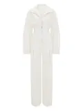 Victoria Beckham pleated tab-detail jumpsuit - Neutrals