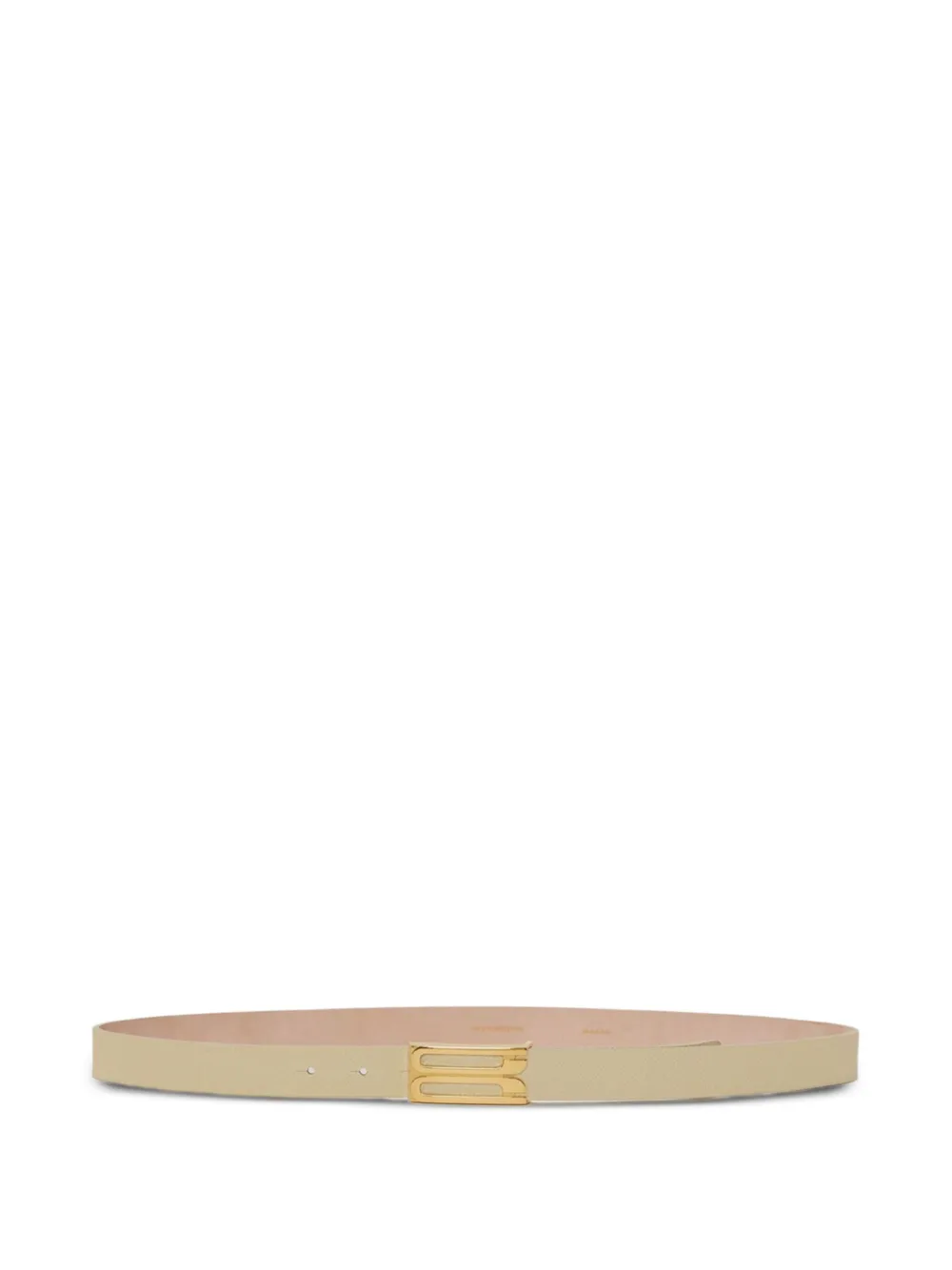 Victoria Beckham buckle belt Beige