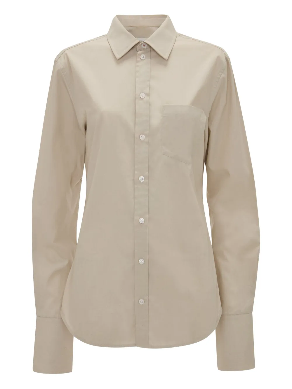 Victoria Beckham button-fastening shirt Beige