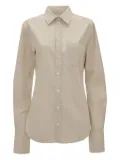 Victoria Beckham button-fastening shirt - Neutrals