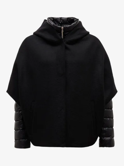 Herno quilted hooded coat