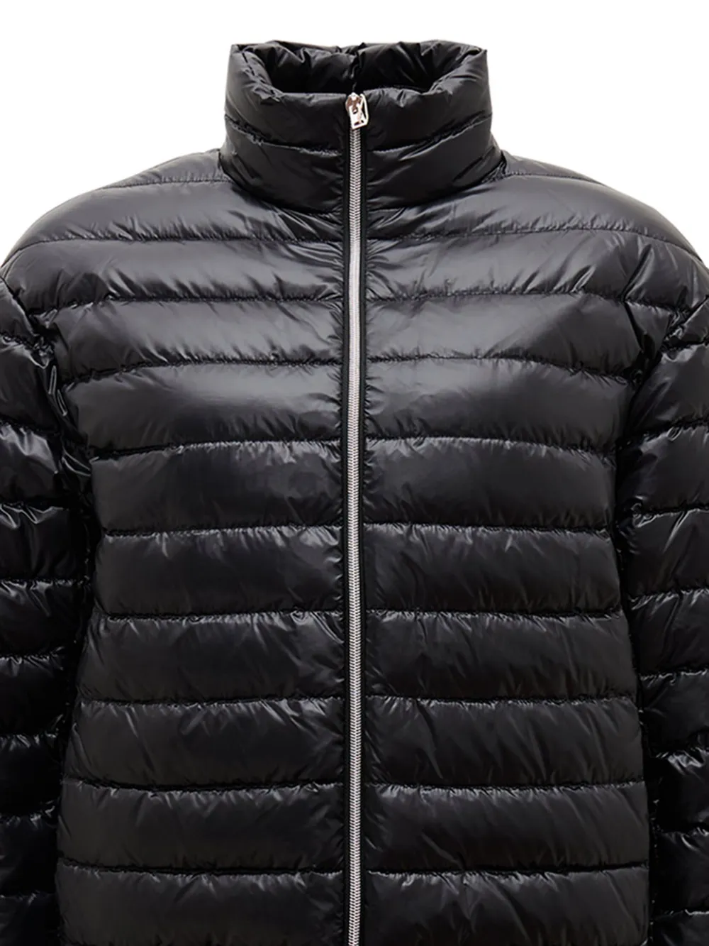 Herno quilted hooded coat Zwart