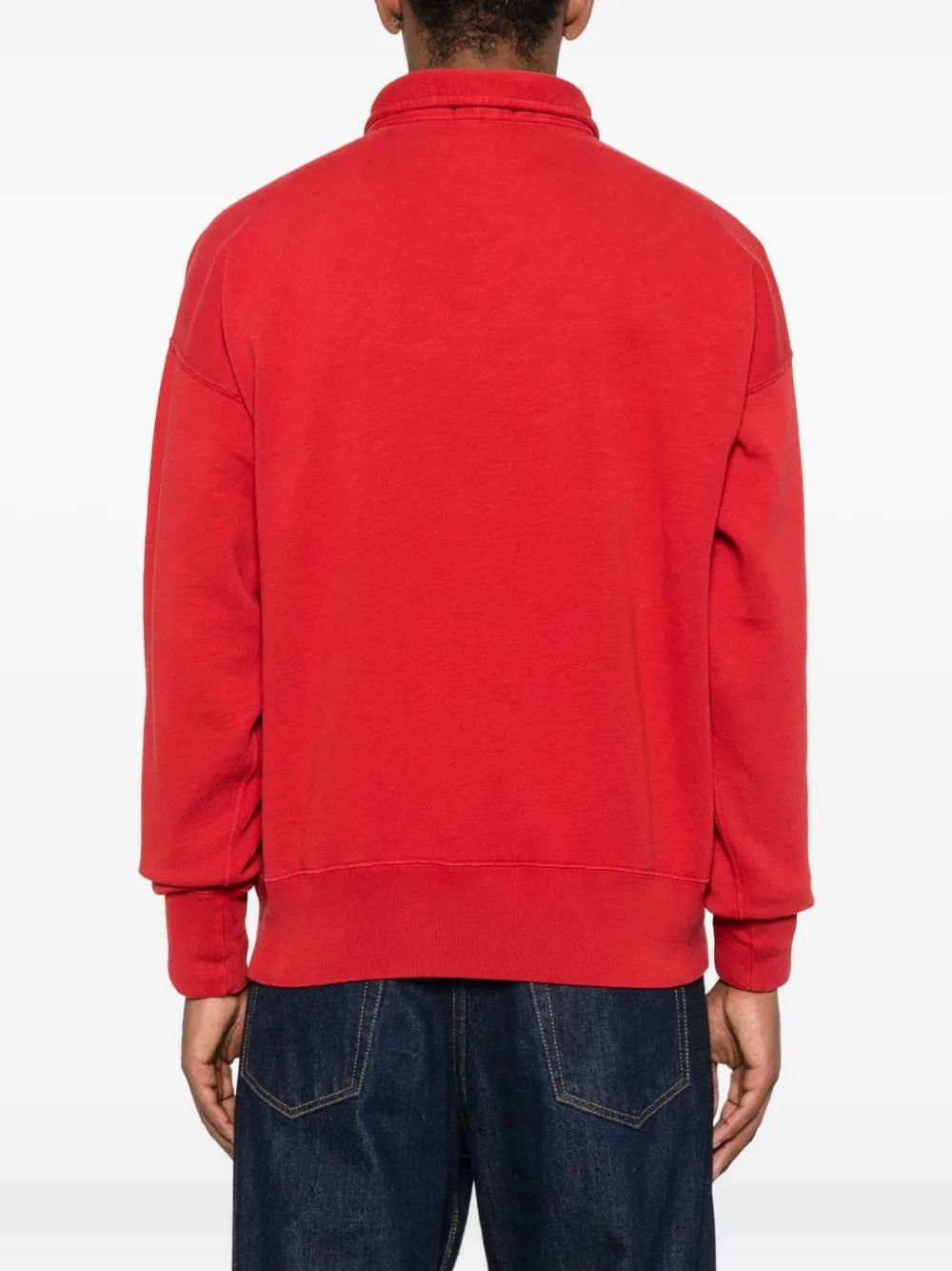 Polo Ralph Lauren Sweater met geborduurd logo Rood