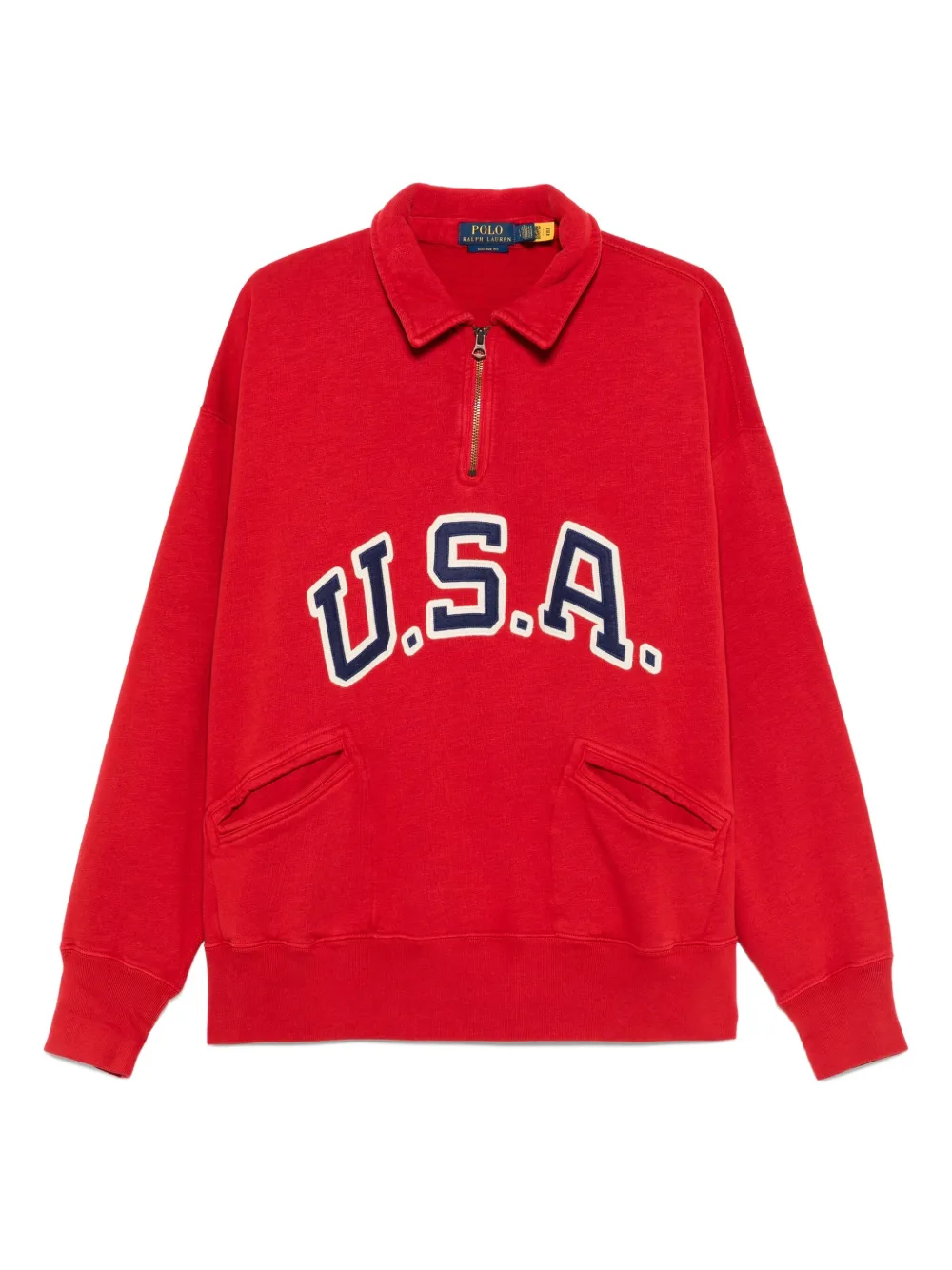 Polo Ralph Lauren ロゴ スウェットシャツ - レッド Polo Ralph Lauren ロゴ スウェットシャツ - レッド