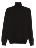 Paolo Pecora turtleneck wool sweater - Brown