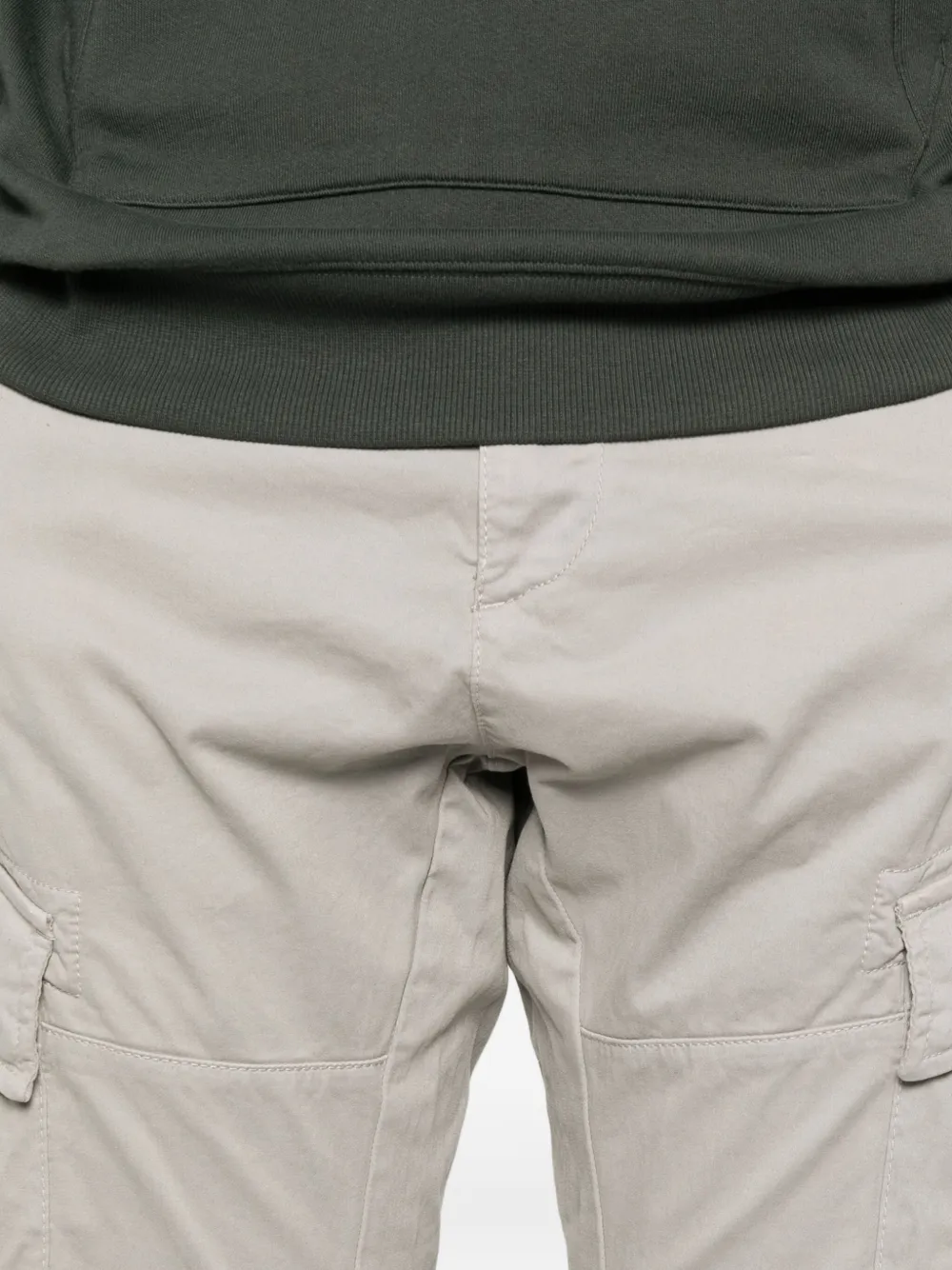 C.P. Company Cargo broek met Lens-detail Grijs