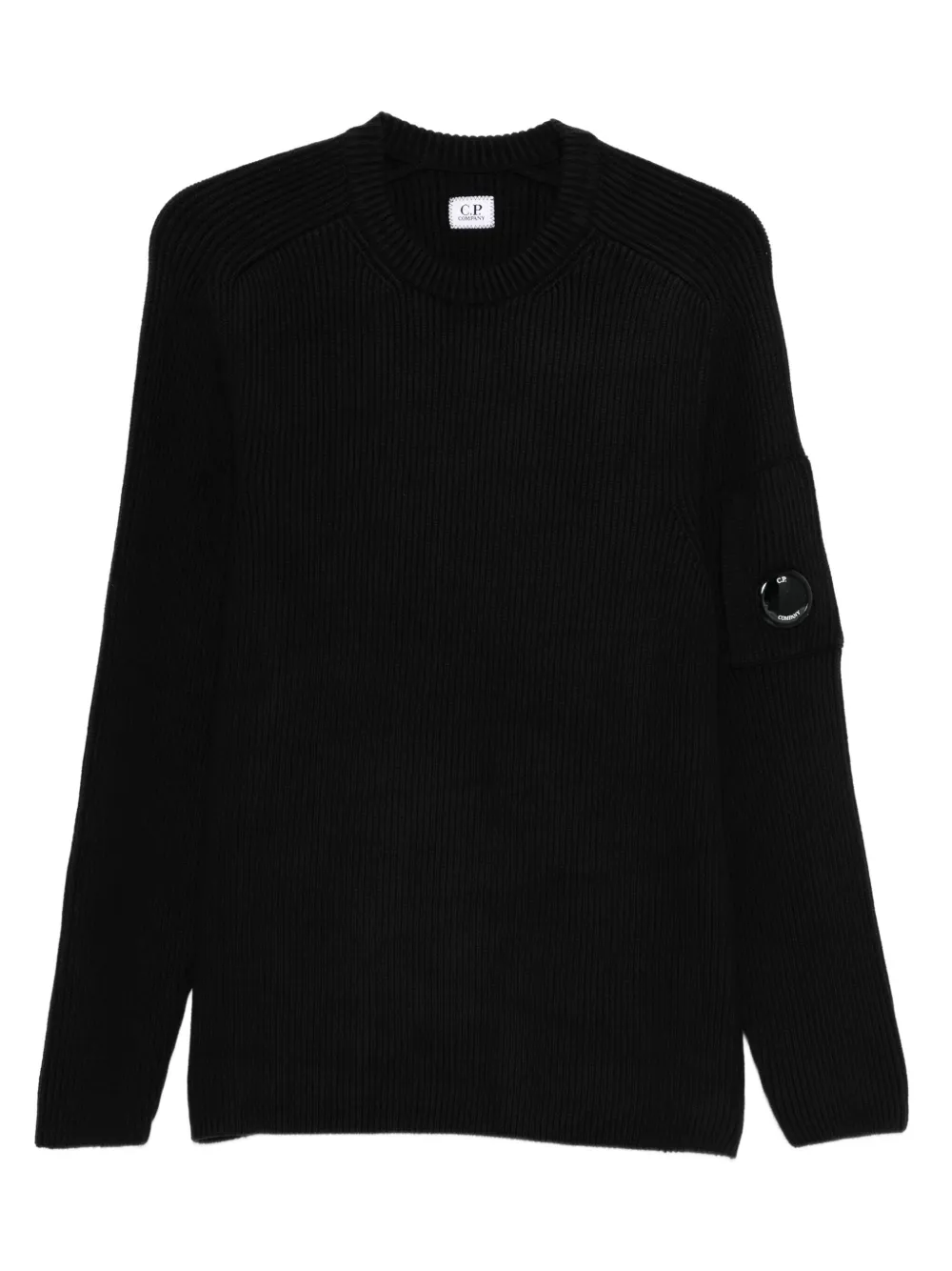 C.P. Company Lens-detail jumper Zwart