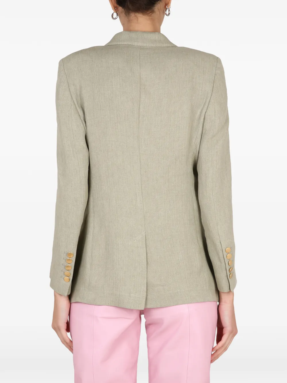 Angelica Button-Fastening Blazer
