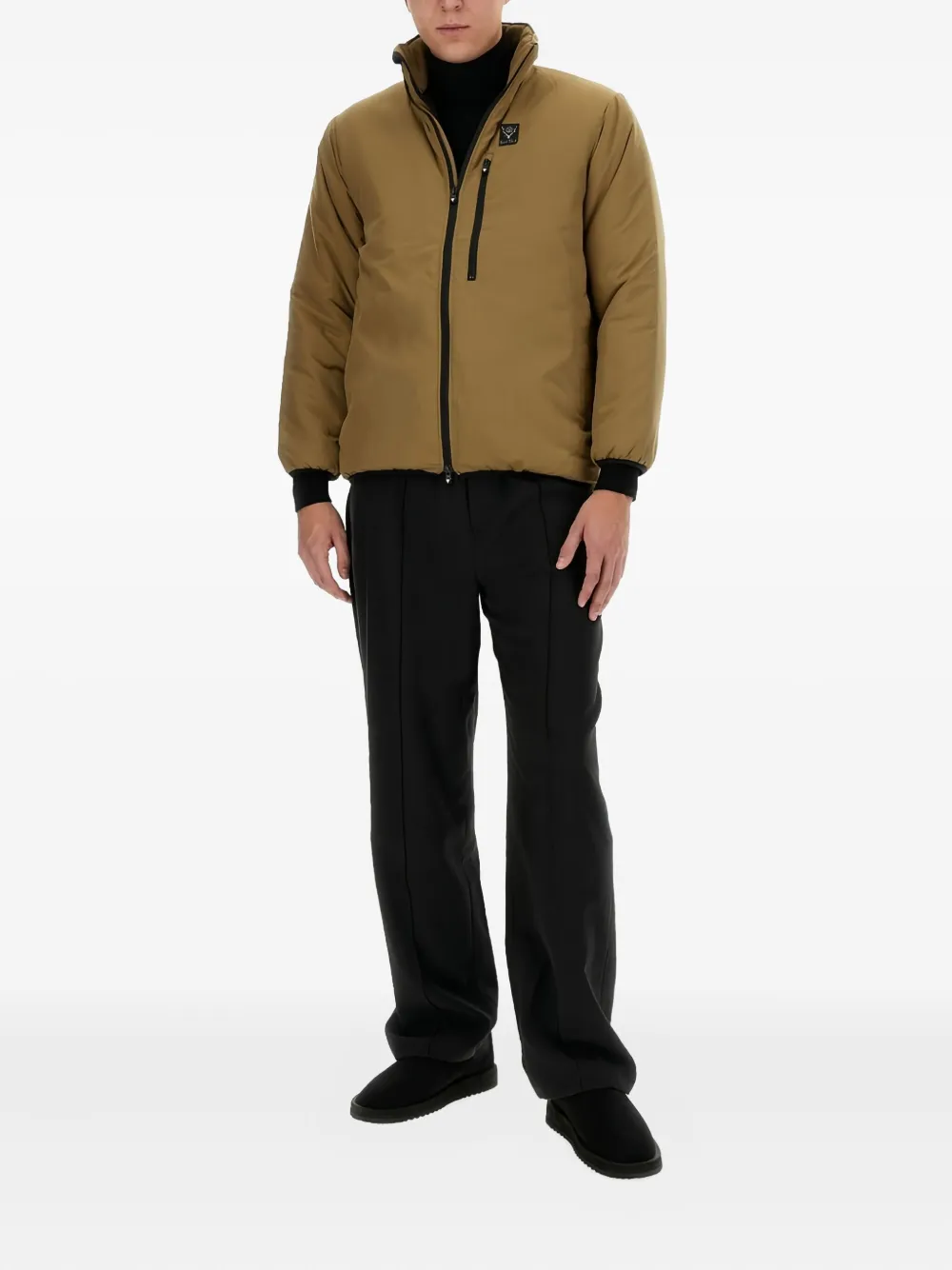 SOUTH2 WEST8 logo-patch zip jacket | Lightweight Jackets | Image 2