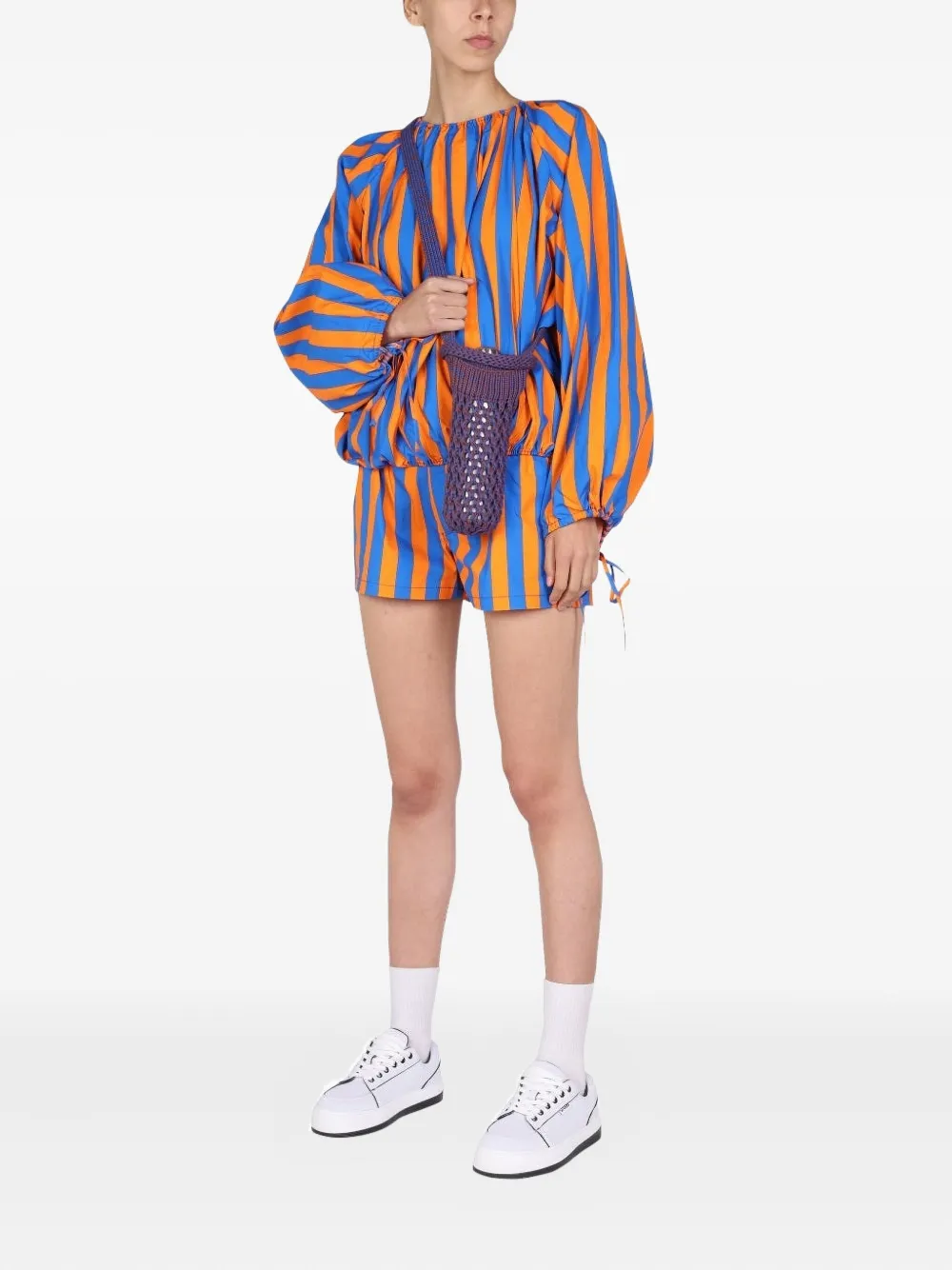 Sunnei striped gathered top | Blouses | Image 2