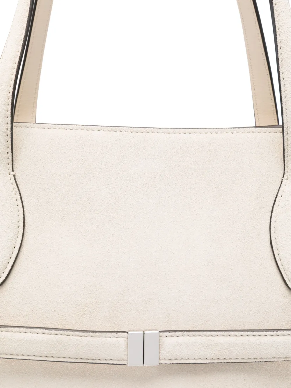 TOTEME large Lounge suede tote bag Beige