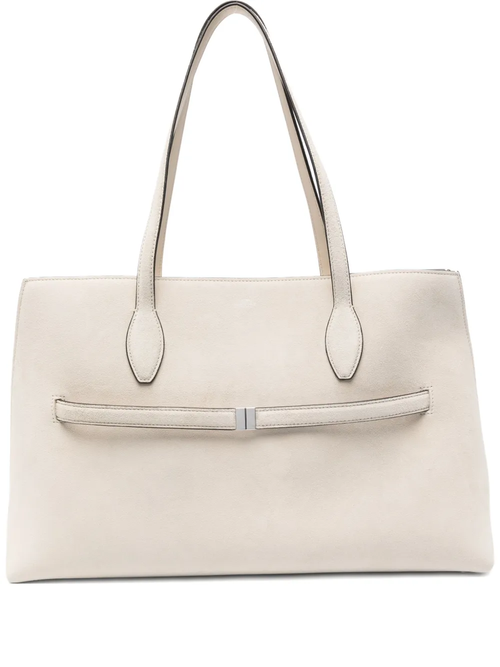 TOTEME large Lounge suede tote bag Beige