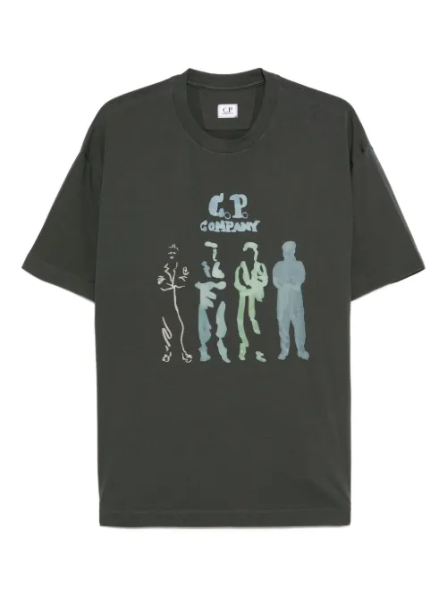 T-shirt à imprimé graphique - C.P. Company - Modalova