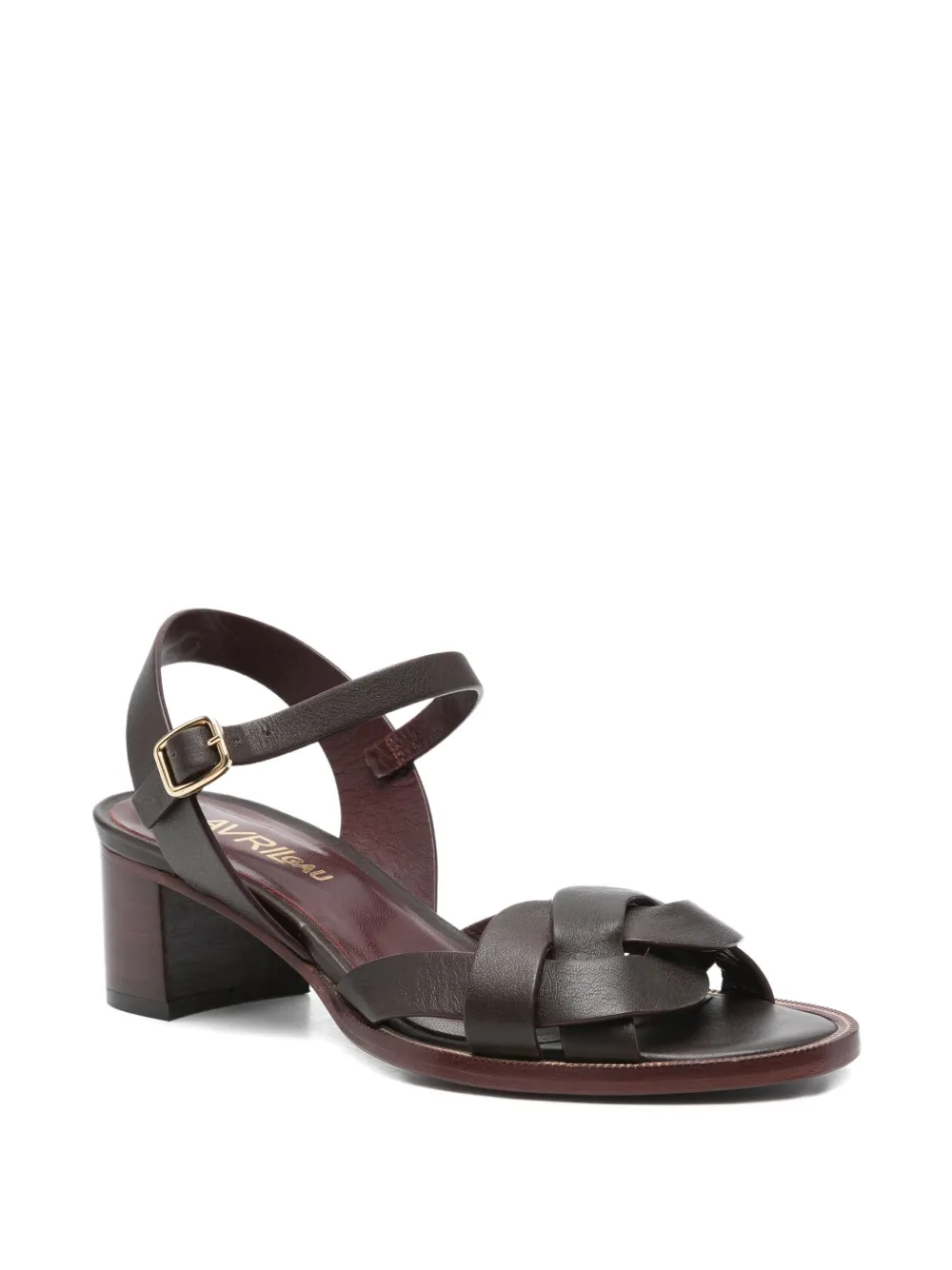 Avril Gau 50mm Paro braided ankle-strap sandals | Sandália com salto | Image 2