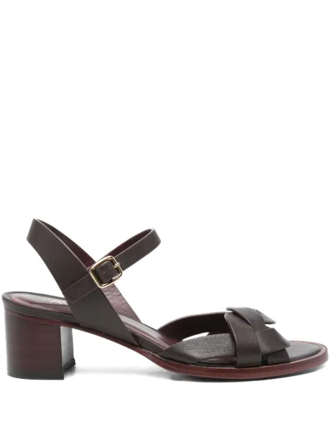 Avril Gau 50mm Paro braided ankle-strap sandals