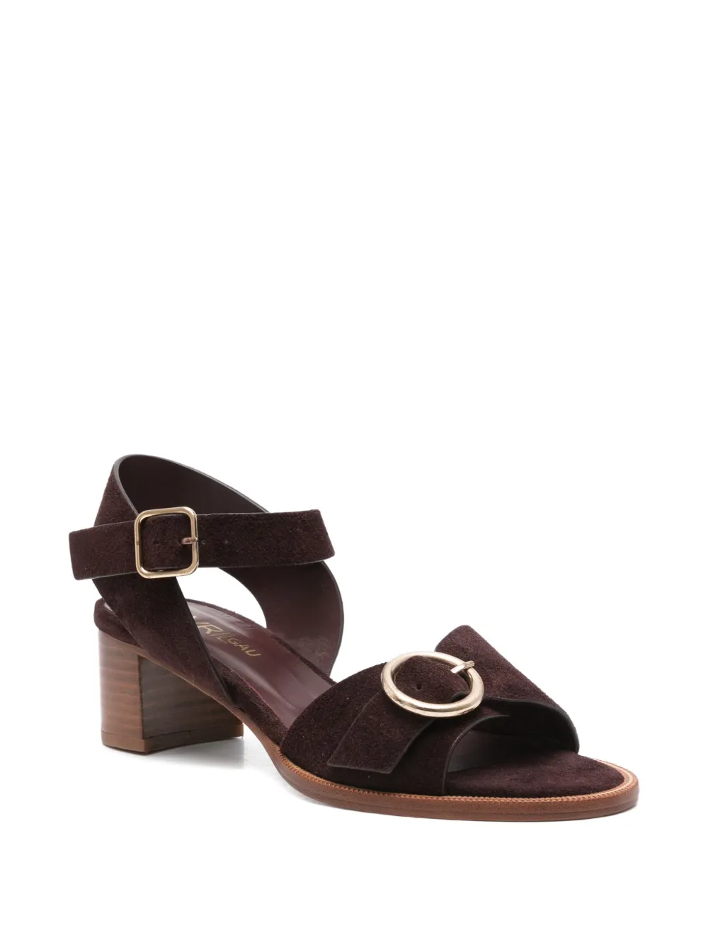 Avril Gau 50mm buckle-embellished suede sandals | Sandali con tacco | Image 2