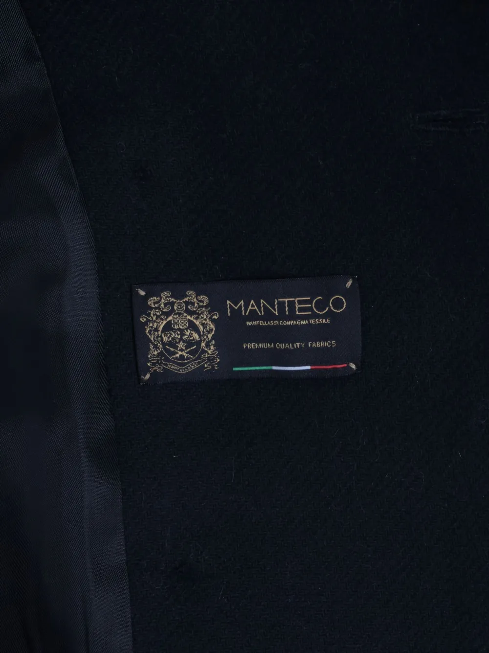 Pre-owned Manteco 2022 Double-breasted Wool Coat