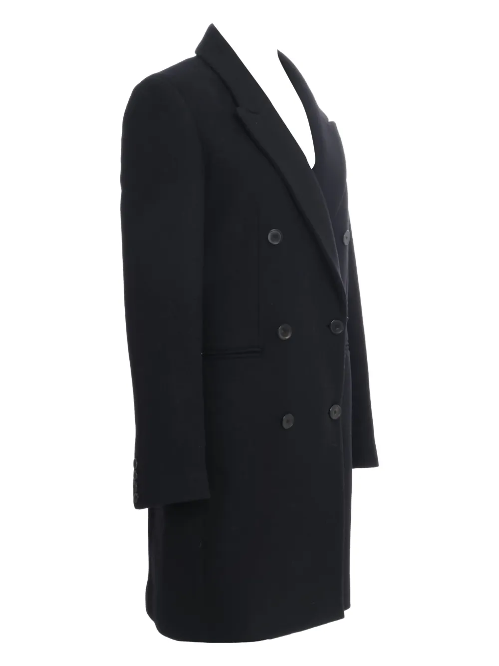 Pre-owned Manteco 2022 Double-breasted Wool Coat