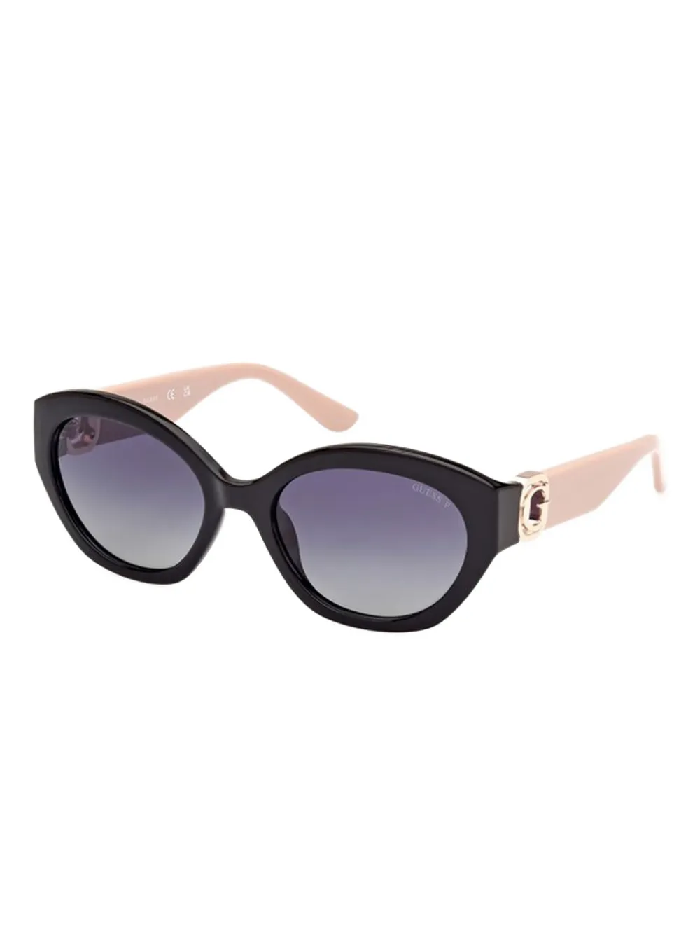 GUESS EYEWEAR oval-frame sunglasses Zwart