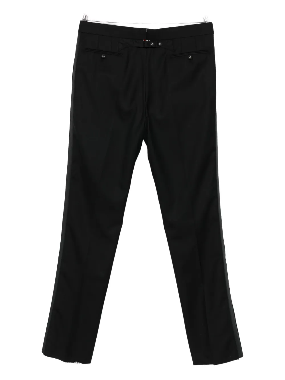 Thom Browne pleated trousers Zwart