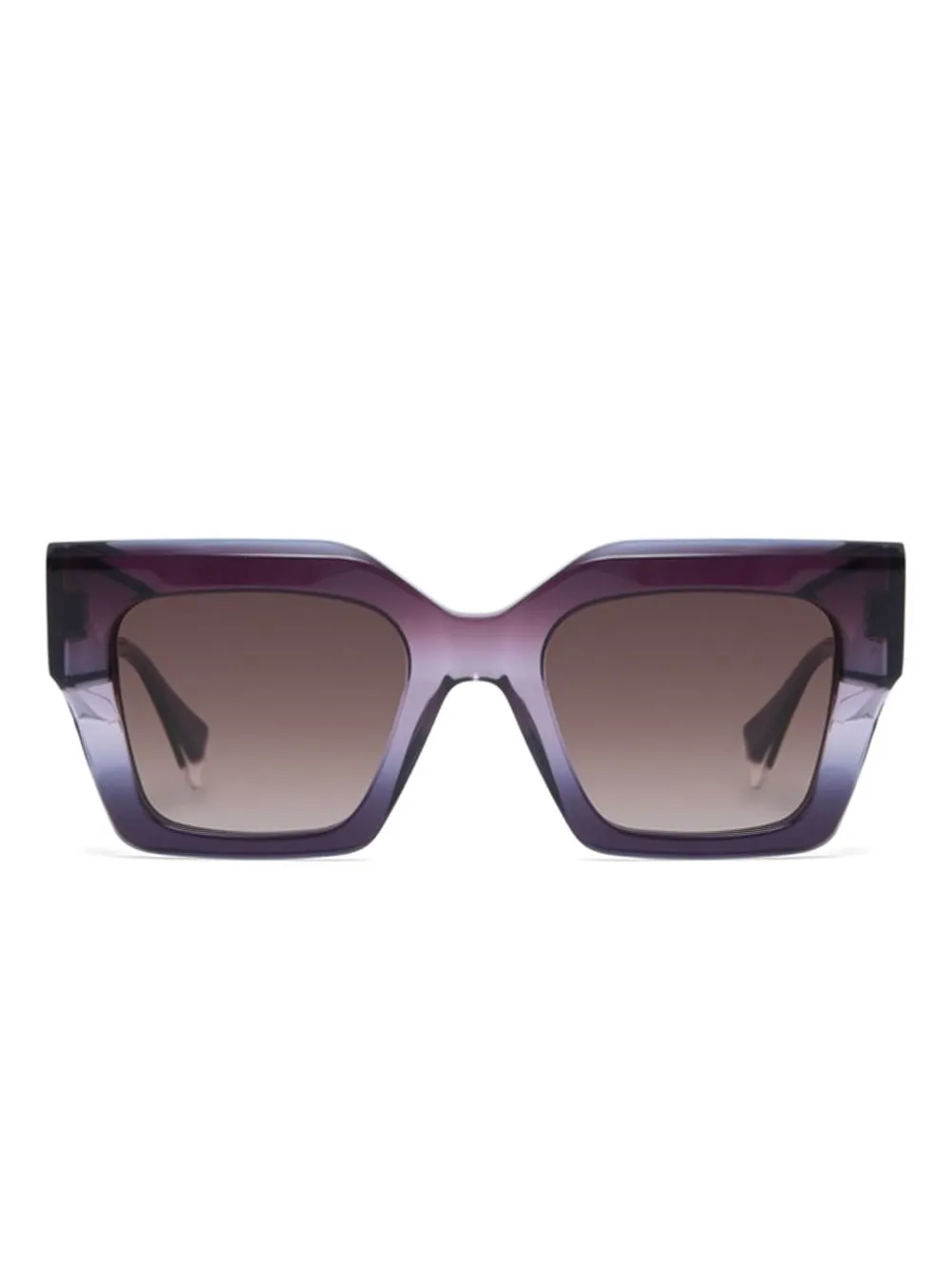 GIGI STUDIOS Kendal geometric acetate sunglasses Paars