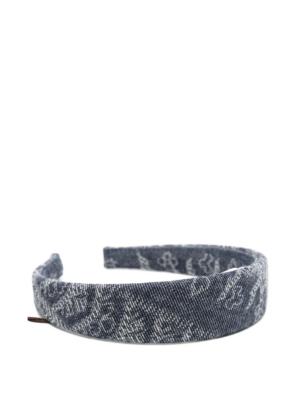ETRO KIDS paisley-pattern headband Blauw