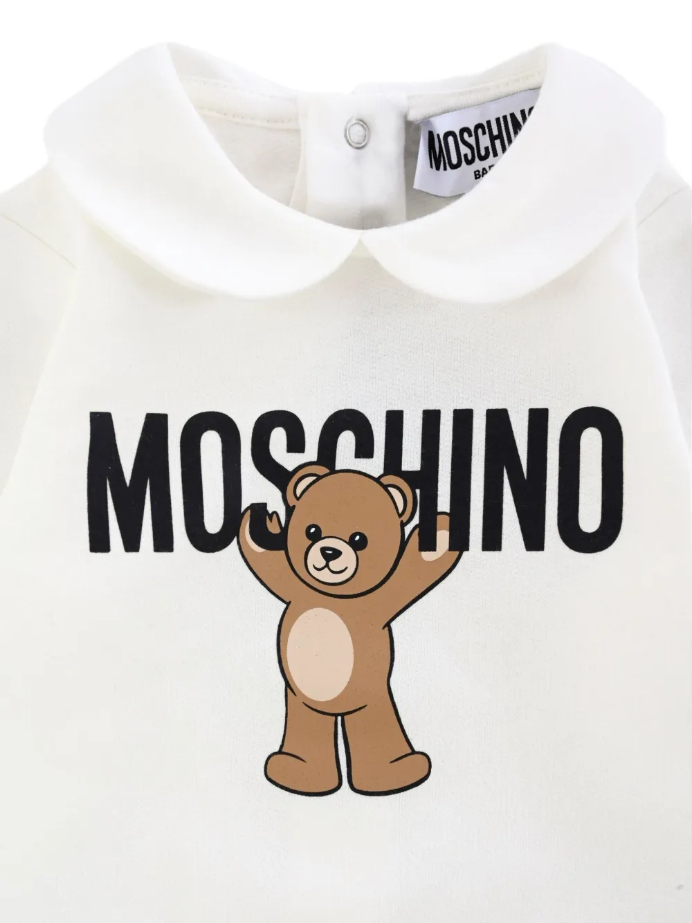 Moschino Kids teddy-print cotton babygrow | Pyjamas | Image 2