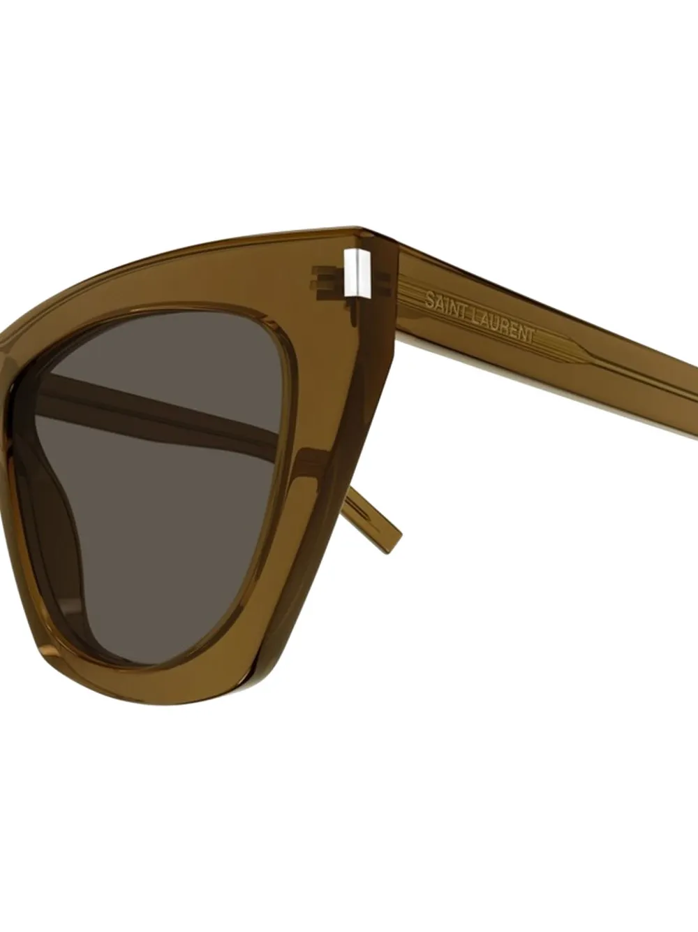 Saint Laurent Eyewear cat-eye sunglasses 034|Brown