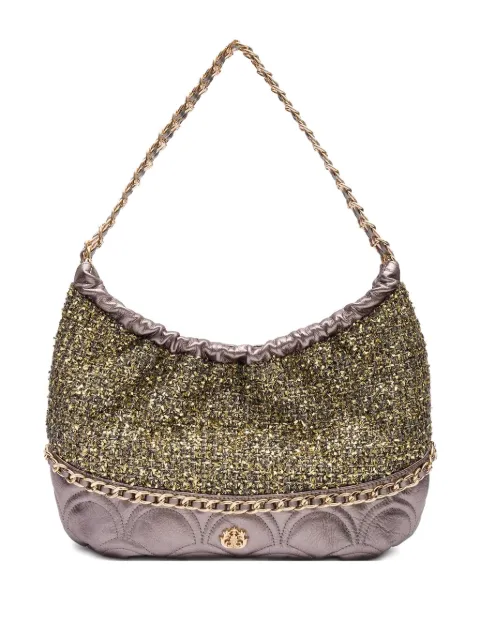 Isla tweed shoulder bag