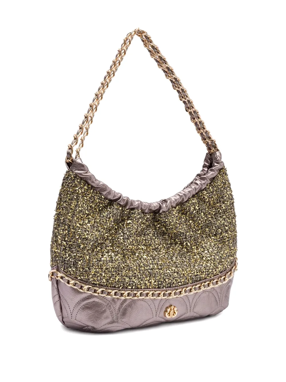 Isla Tweed schoudertas Goud