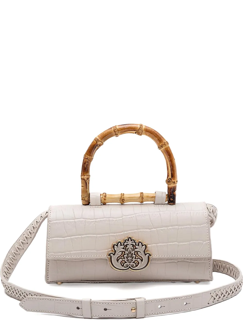 Isla East West tote bag - Bianco