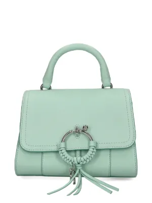 Sac à Main SEE BY CHLOÉ Modèle Lizzie En Cuir Gris Taupe - Bandoulière, Occasion Mais Stylée