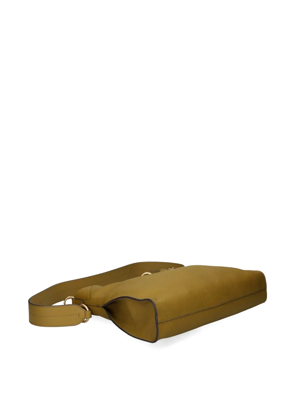 See by Chloé Joan leren schoudertas met ringdetail Groen