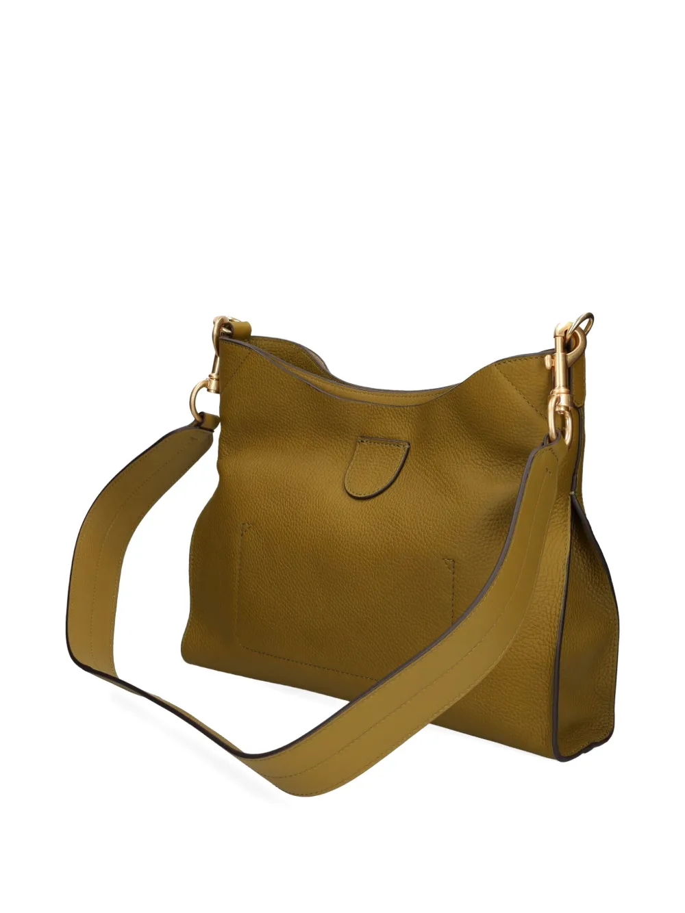 See by Chloé Joan leren schoudertas met ringdetail Groen