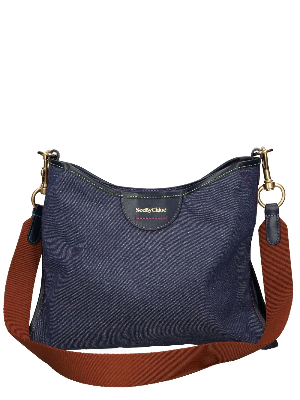 See by Chloé denim shoulder bag - Blu