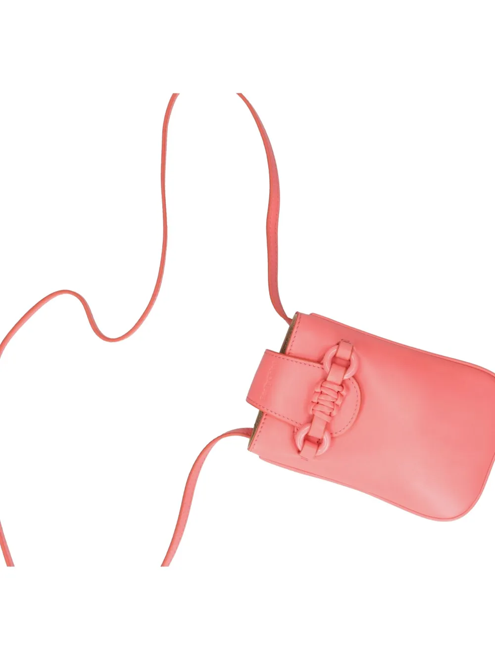 See by Chloé Leren telefoonhoes met omslag Roze