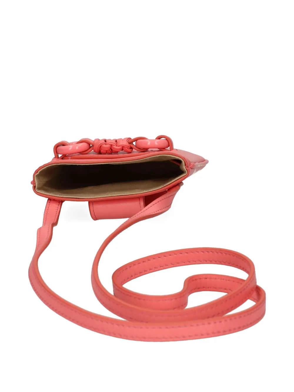 See by Chloé Leren telefoonhoes met omslag Roze