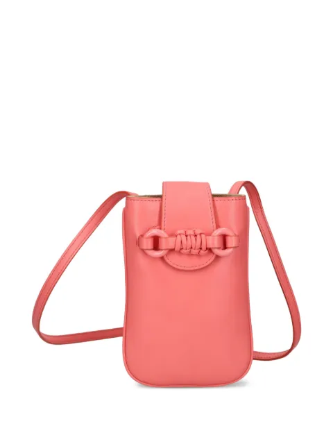 See by Chloé flap-closure leather phone bag